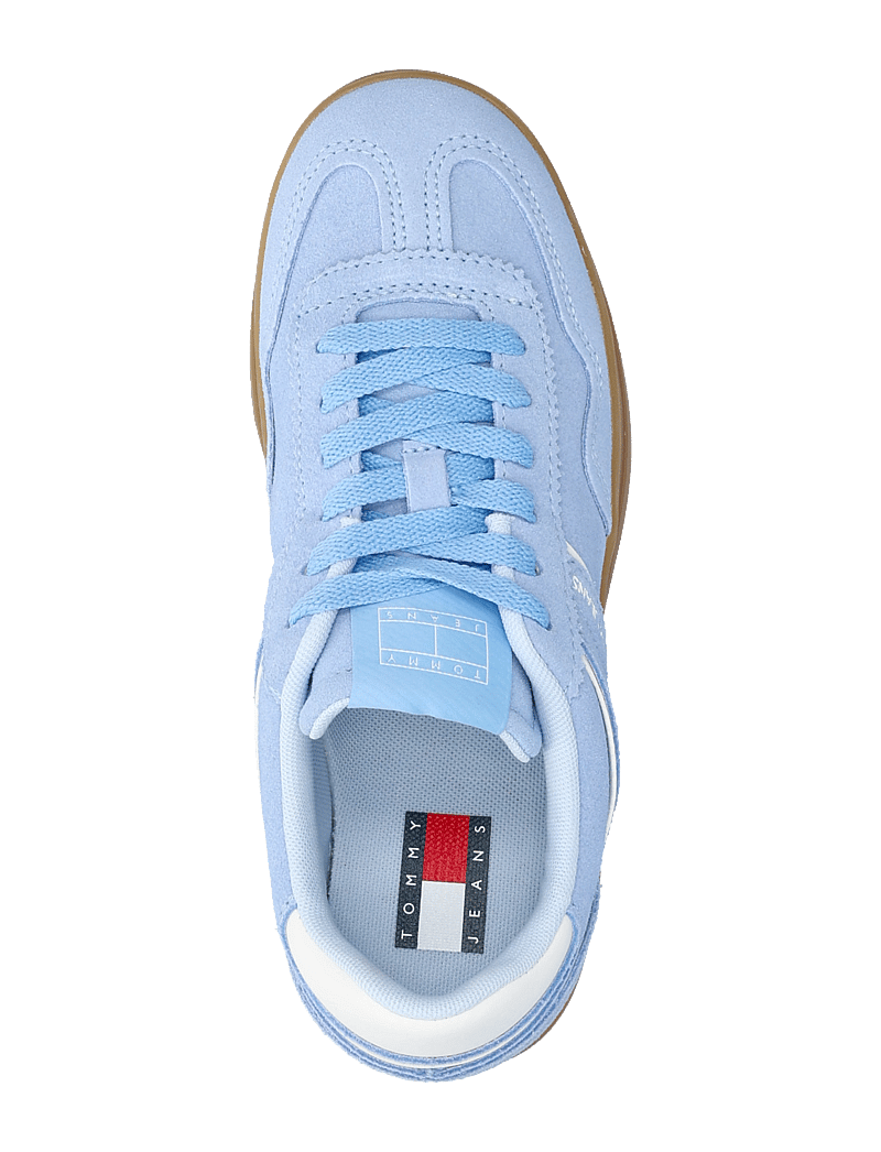 Tommy Hilfiger - THE GREENWICH FLATFORM SUEDE - niedrige sneakers - sugarplum blue - 3