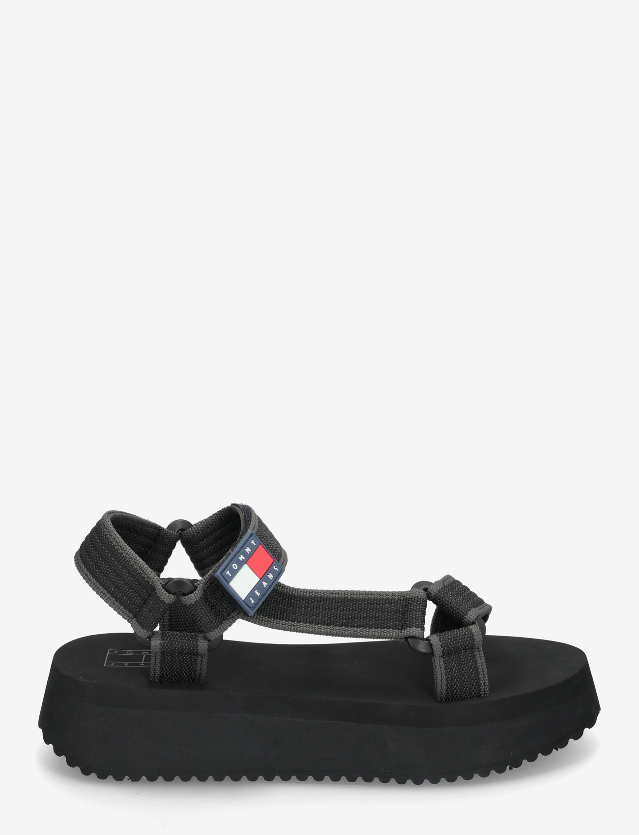 Tommy Hilfiger - TJW EVA SANDAL - platåsandaler - black - 1