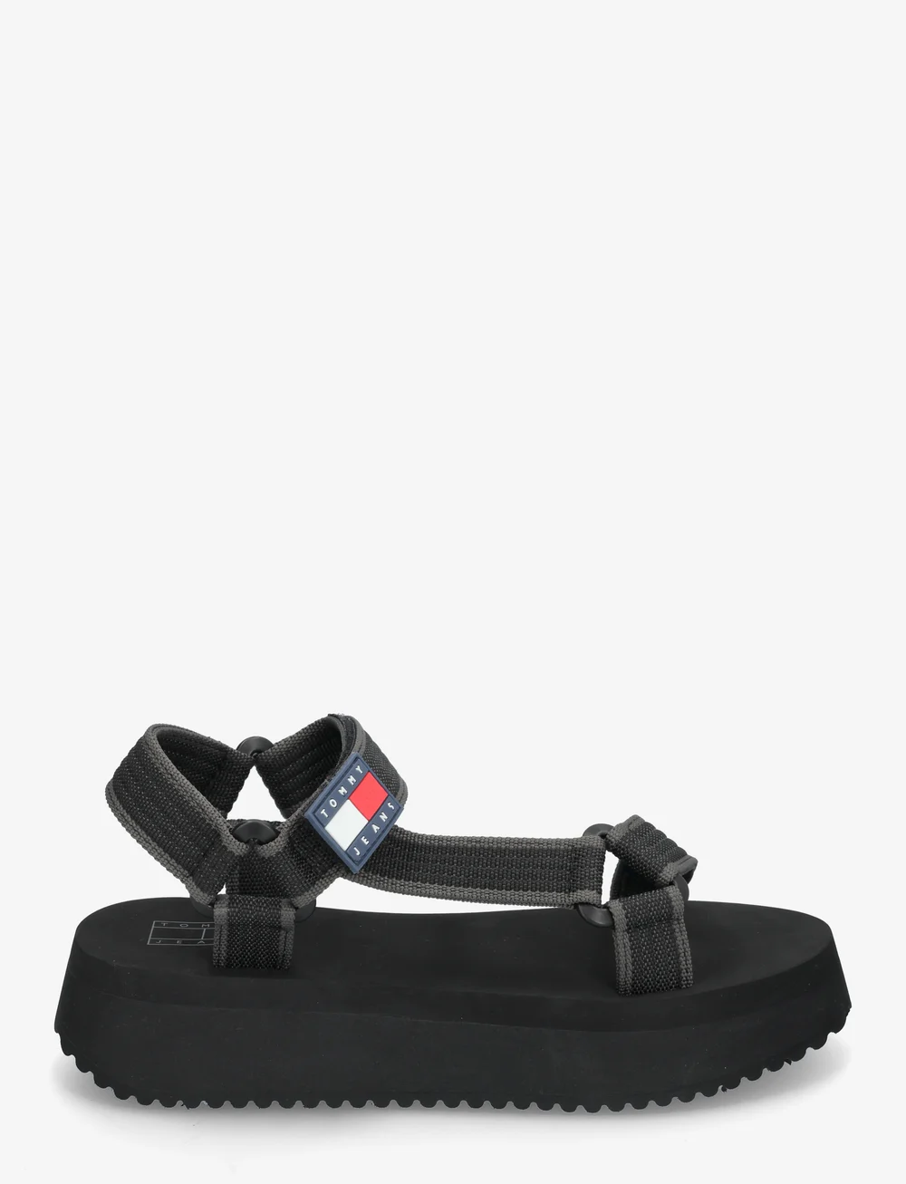 Tommy Hilfiger - TJW EVA SANDAL - platformsandaler - black - 1