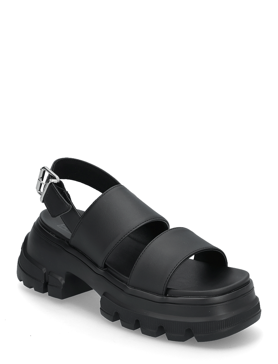 Tommy Hilfiger - TJW CHUNKY CITY SANDAL - platåsandaler - black - 0