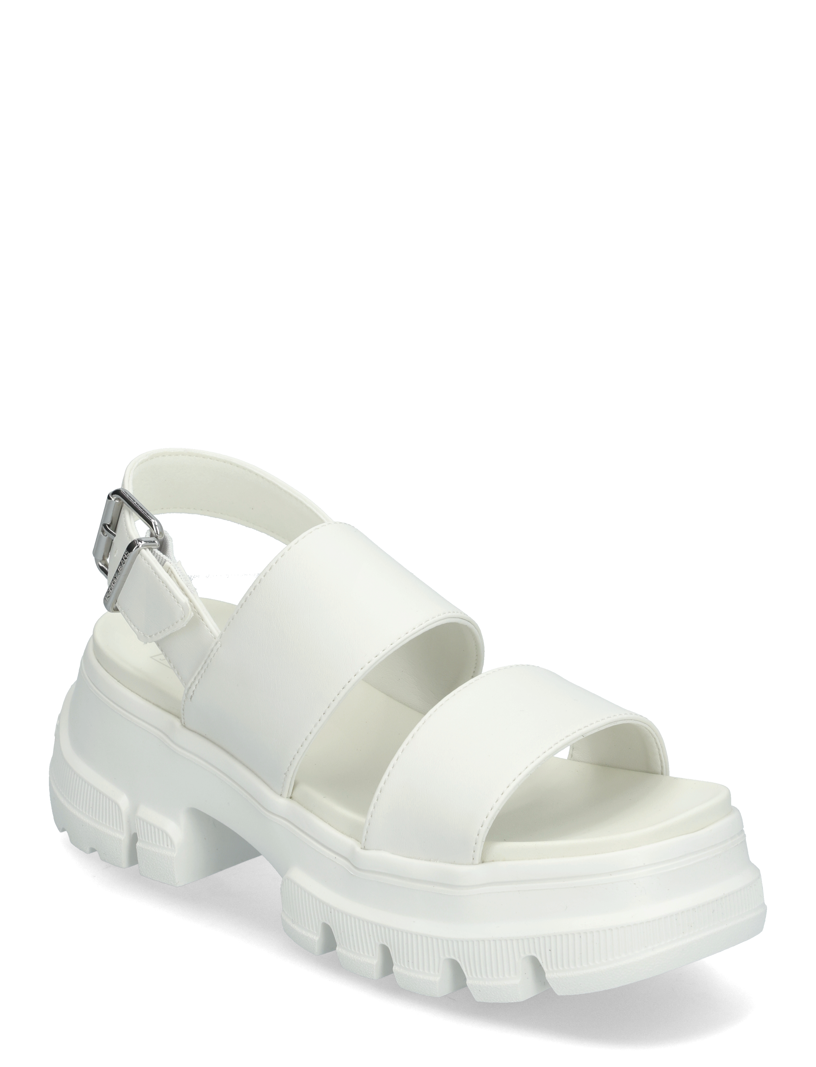 Tommy Hilfiger TJW CHUNKY CITY SANDAL - Sandaalid - ECRU / white