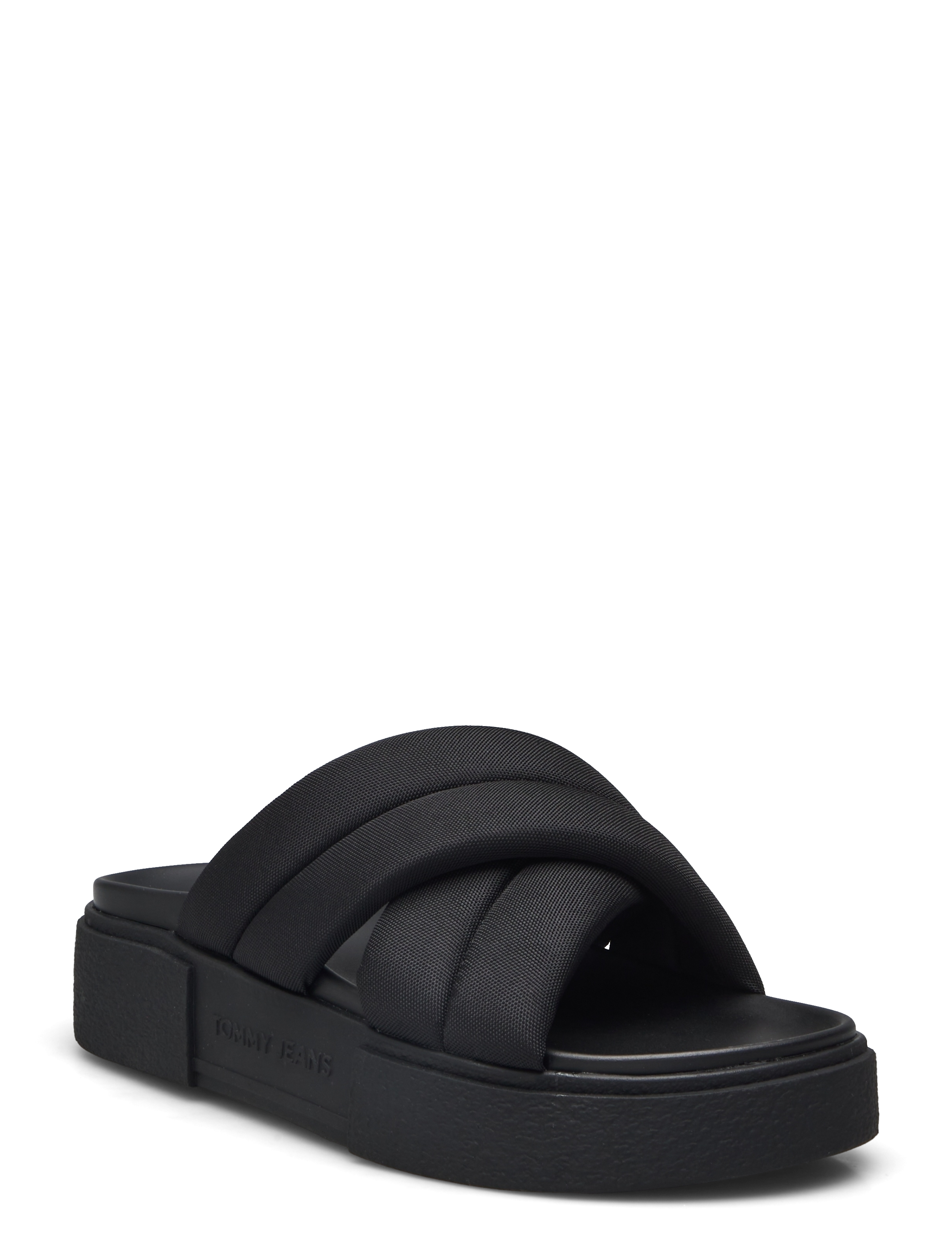Tommy Hilfiger TJW FLATFORM SANDAL - Sandaler - BLACK / black