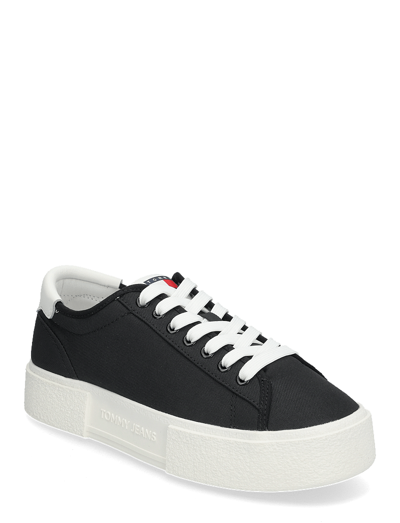 Tommy Hilfiger - TJW FLATFORM CANVAS SNEAKER - chunky sneakers - black - 0