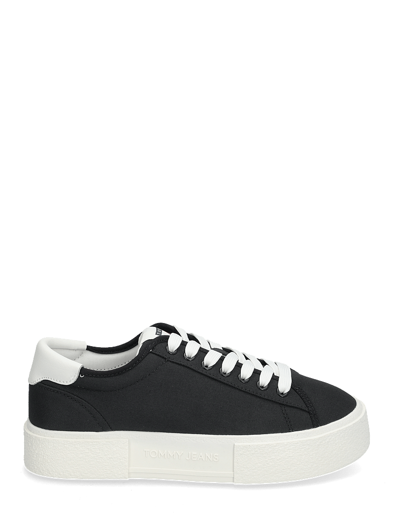 Tommy Hilfiger - TJW FLATFORM CANVAS SNEAKER - chunky sneakers - black - 1