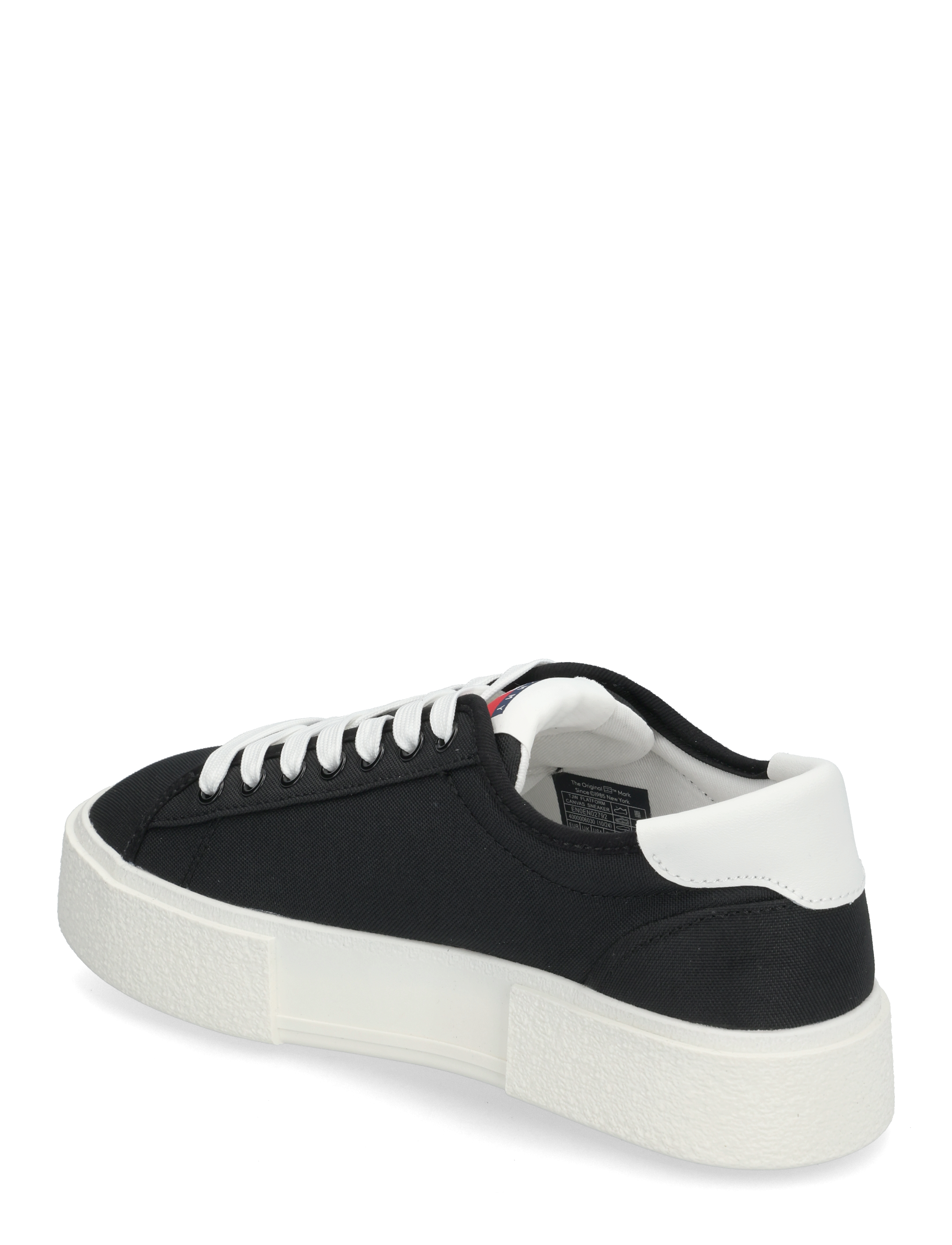 Tommy Hilfiger - TJW FLATFORM CANVAS SNEAKER - klossaðir strigaskór - black - 2