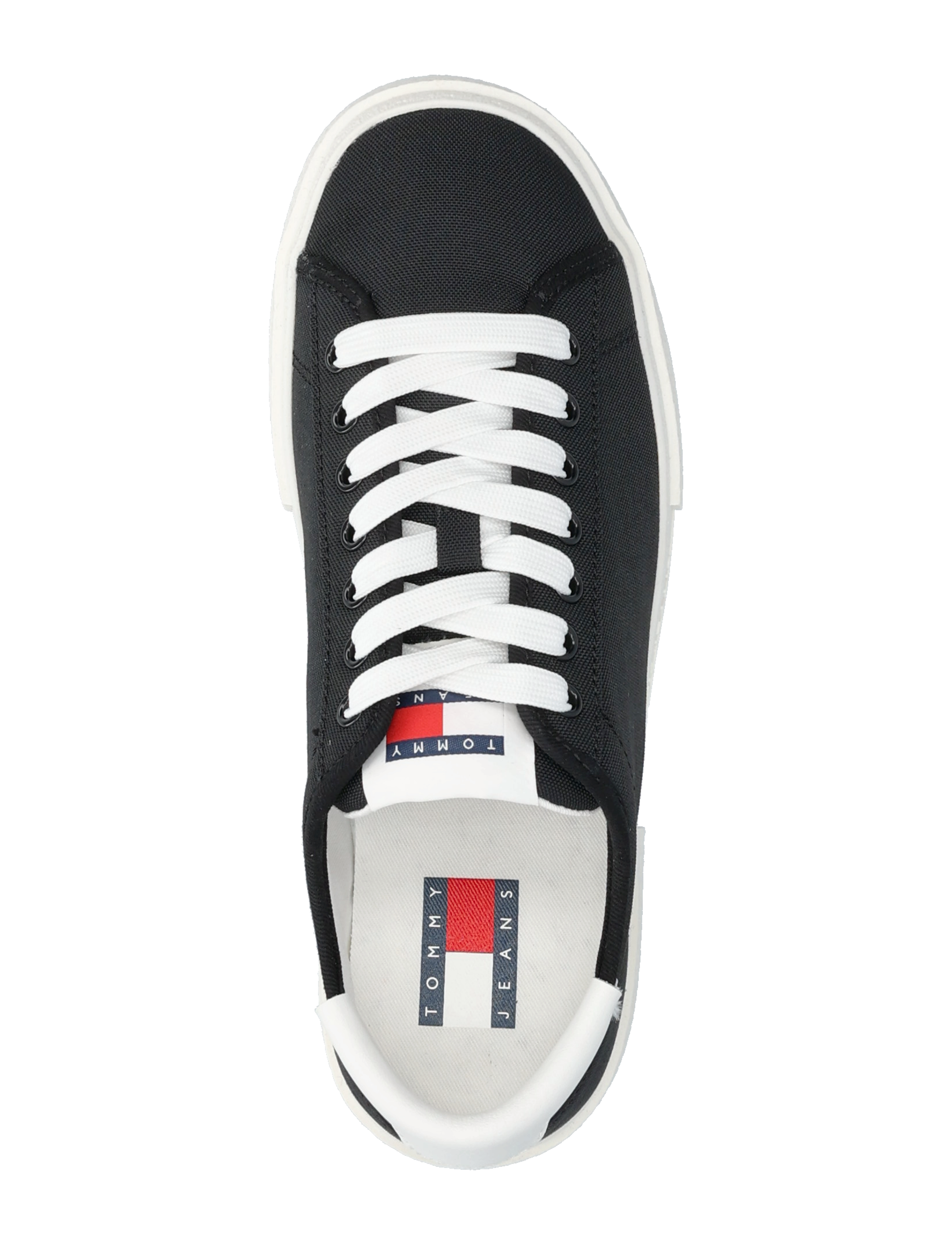 Tommy Hilfiger - TJW FLATFORM CANVAS SNEAKER - klossaðir strigaskór - black - 3