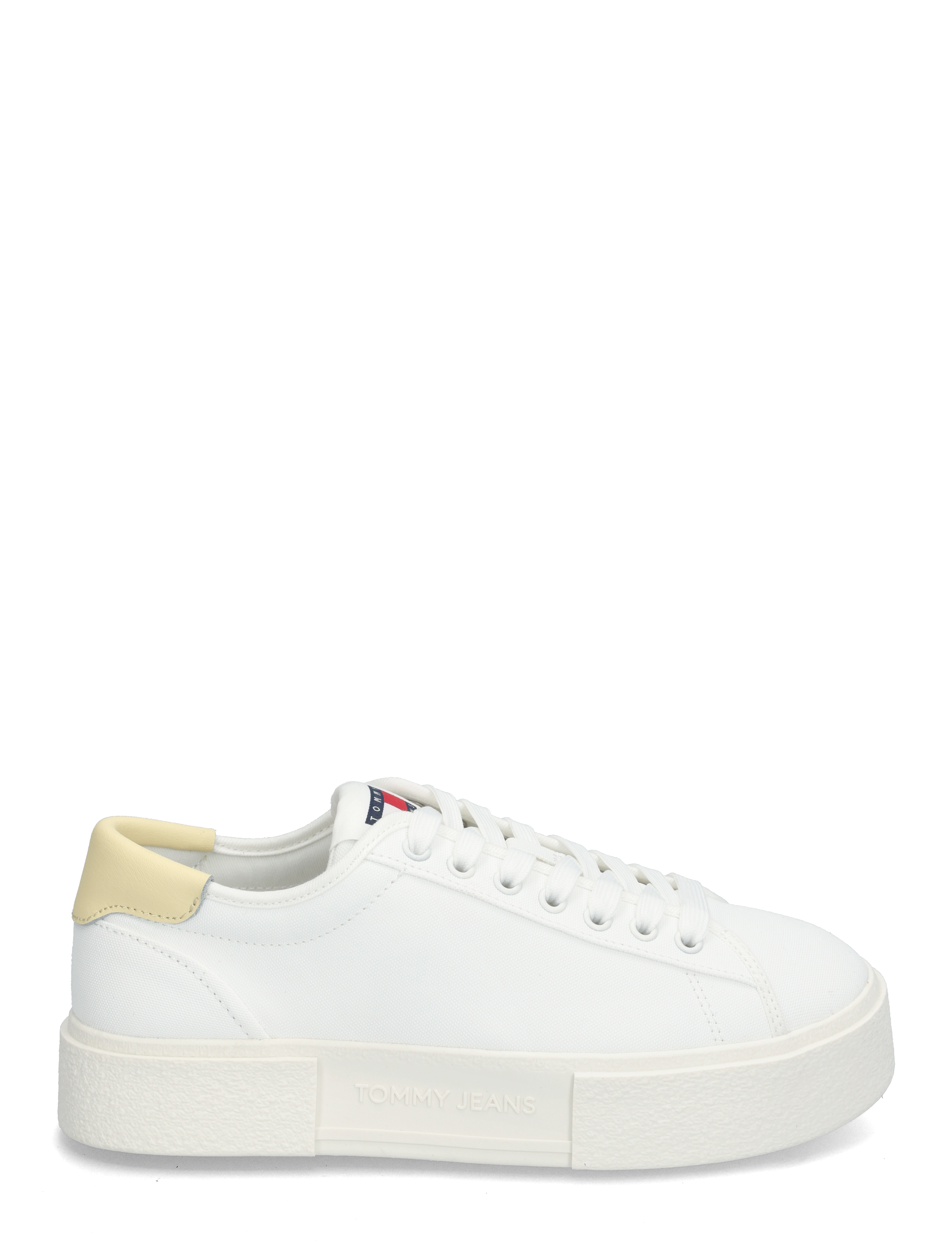 Tommy Hilfiger - TJW FLATFORM CANVAS SNEAKER - chunky sneakers - ecru - 1