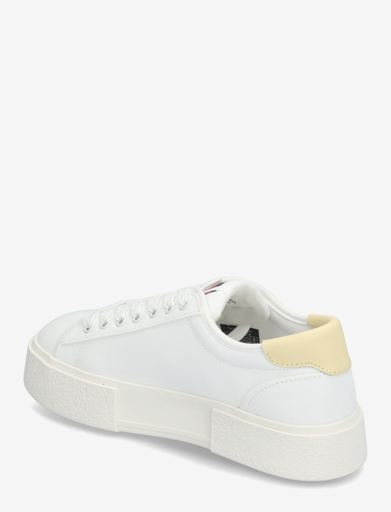 Tommy Hilfiger - TJW FLATFORM CANVAS SNEAKER - konfirmationstøj - ecru - 2