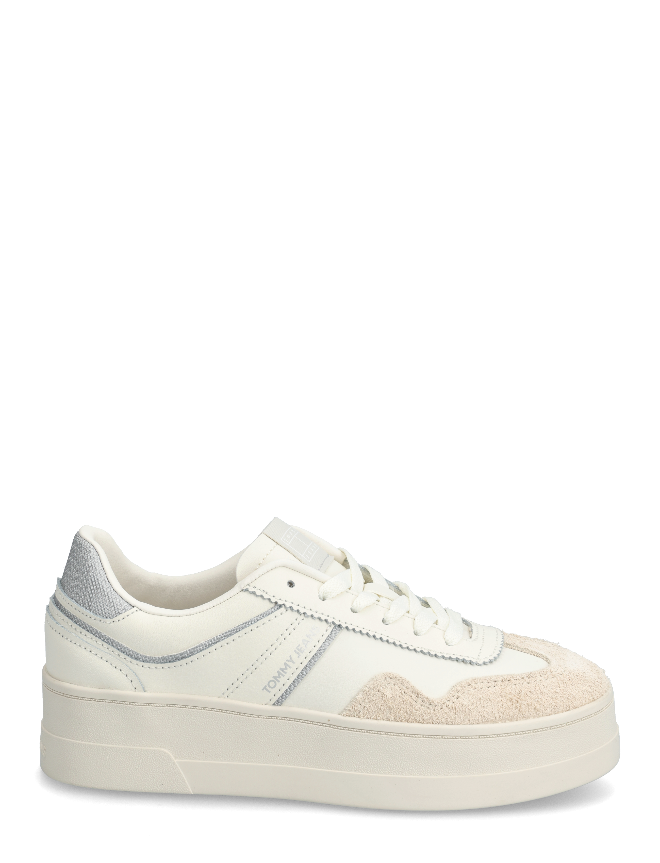 Tommy Hilfiger - THE GREENWICH FLATFORM - konfirmationstøj - ivory/silver - 1