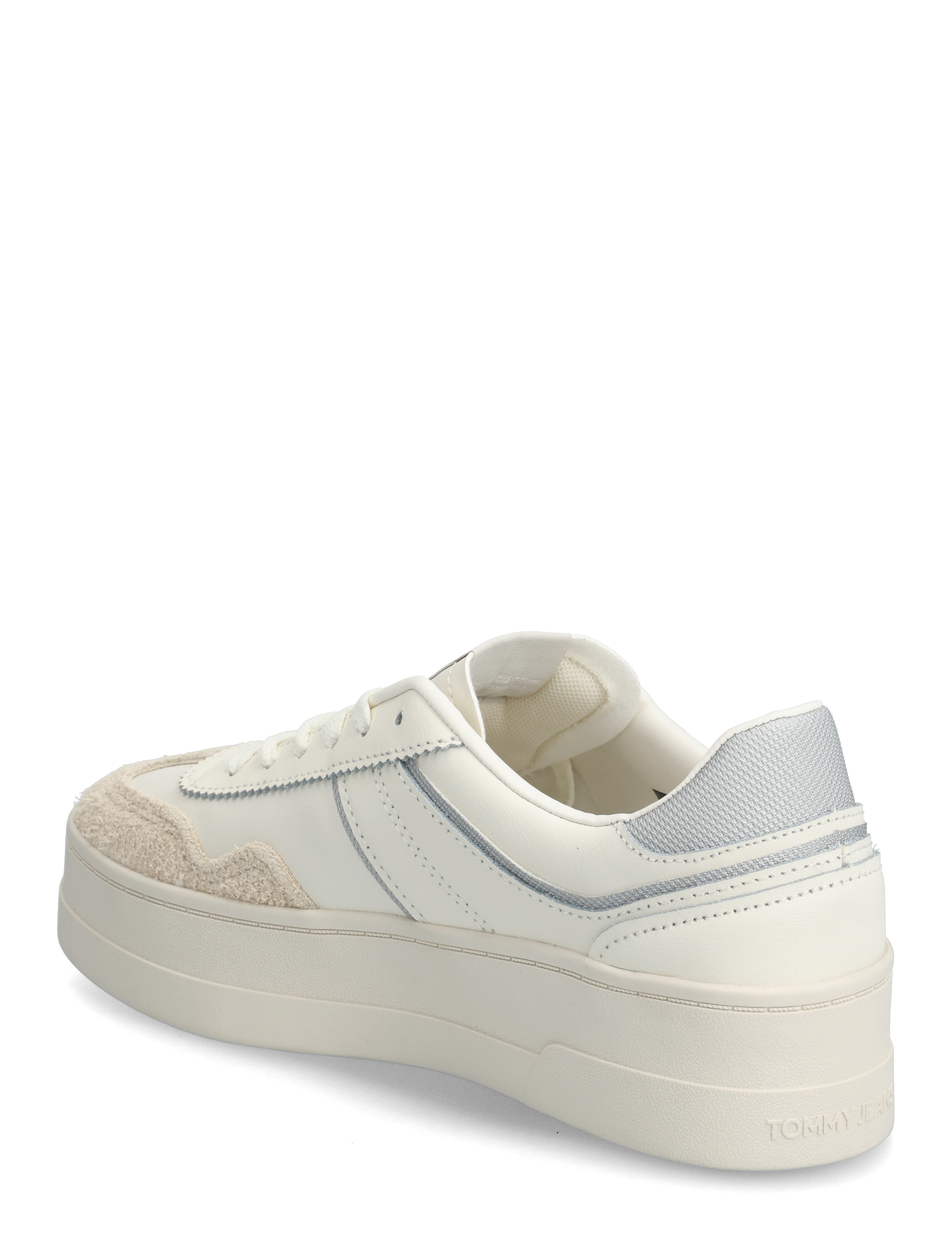 Tommy Hilfiger - THE GREENWICH FLATFORM - konfirmationstøj - ivory/silver - 2