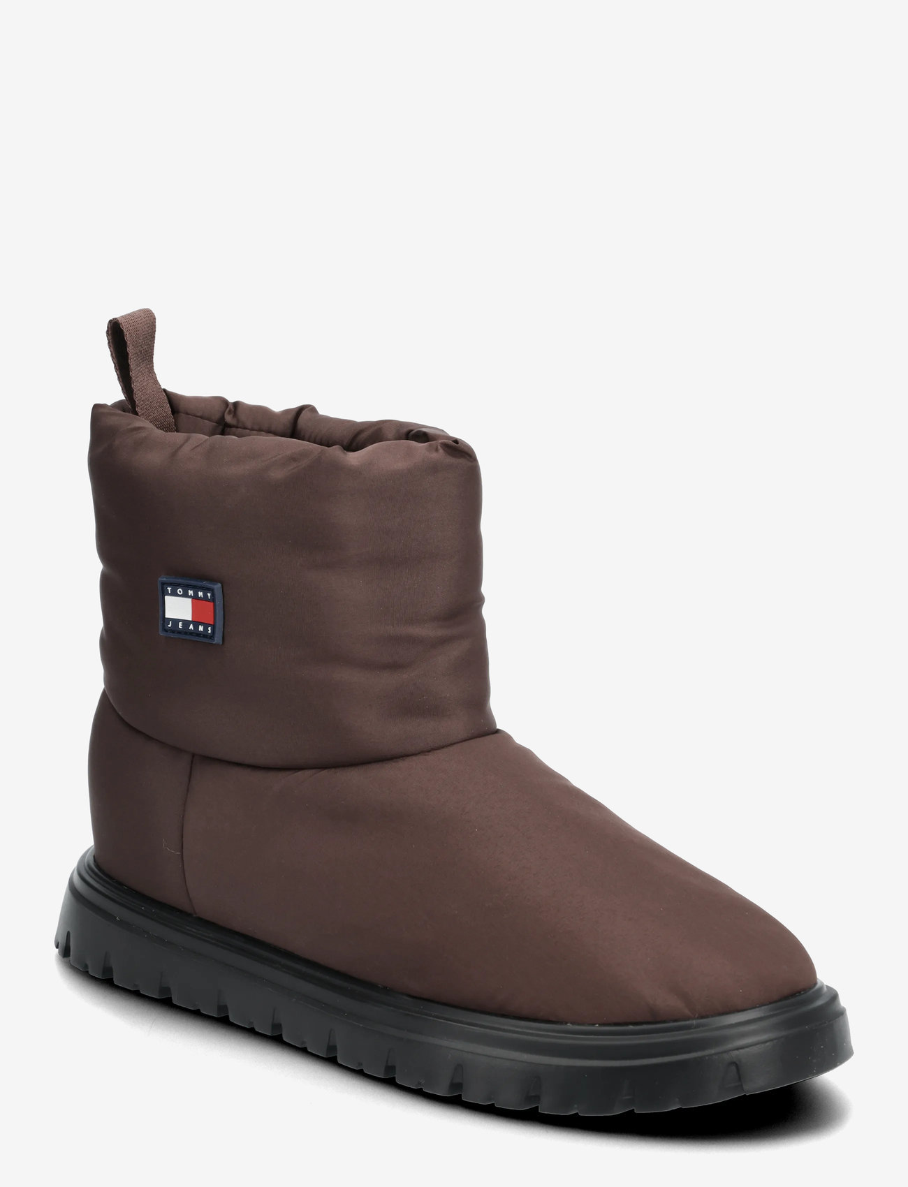 Tommy Hilfiger - TJW SNOW BOOT - teddy boots - rich brown - 0
