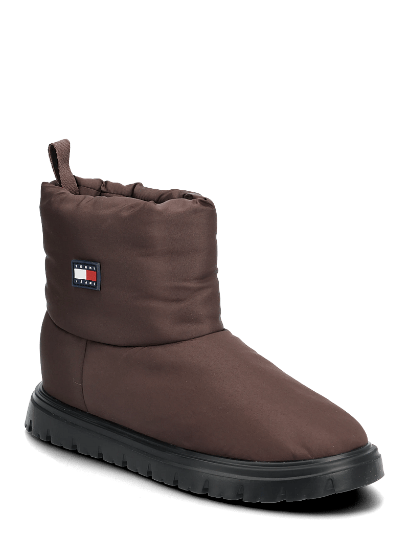 Tommy Hilfiger - TJW SNOW BOOT - teddy boots - rich brown - 0