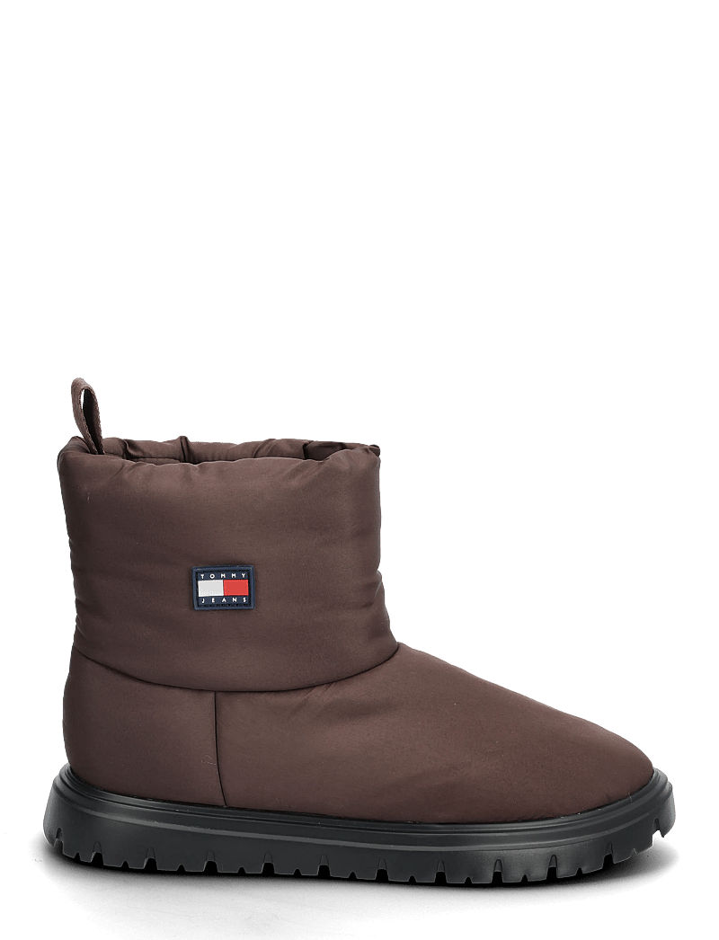 Tommy Hilfiger - TJW SNOW BOOT - teddy boots - rich brown - 1