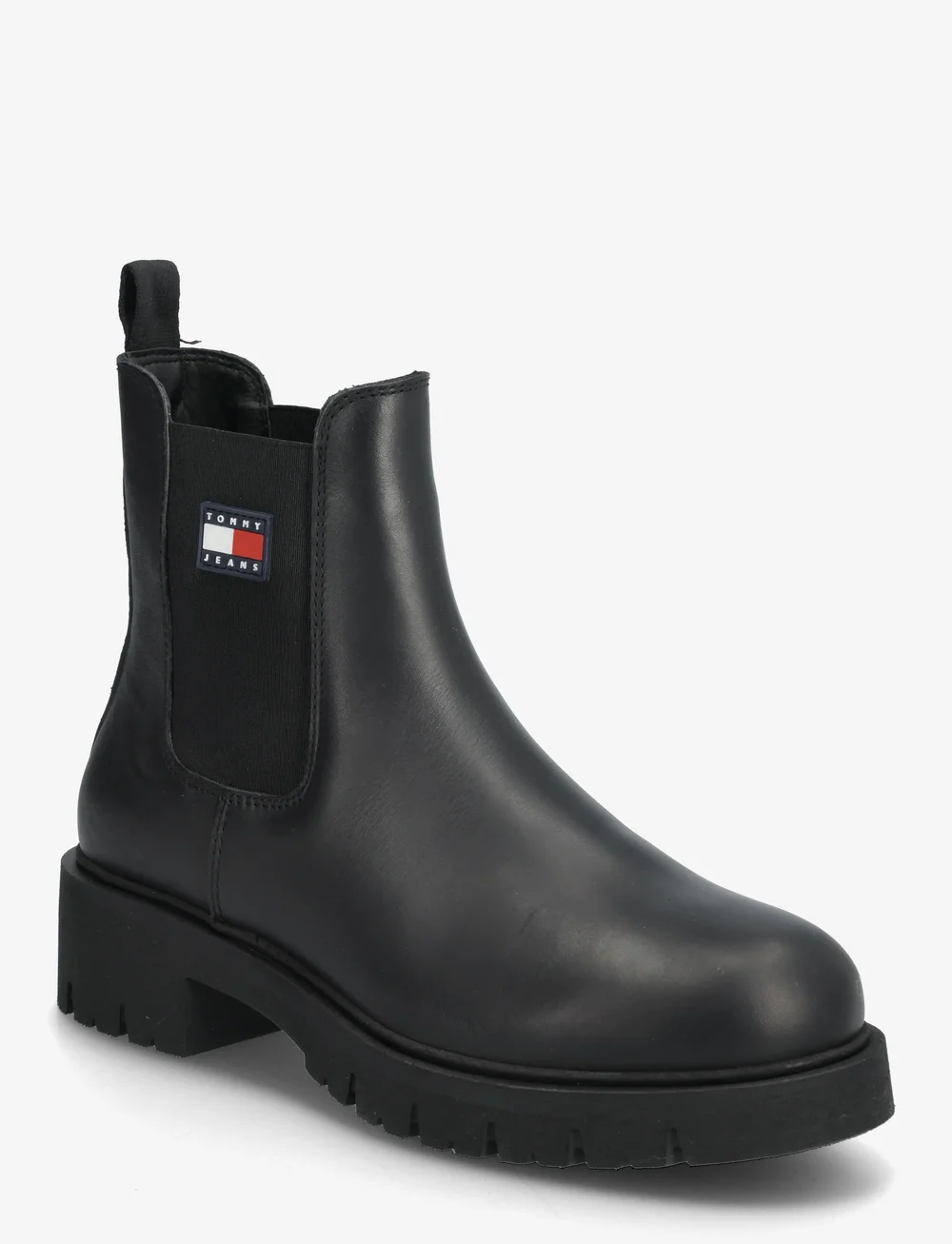 Tommy Hilfiger - TJW CHELSEA LEATHER BOOT - alltags-style - black - 0