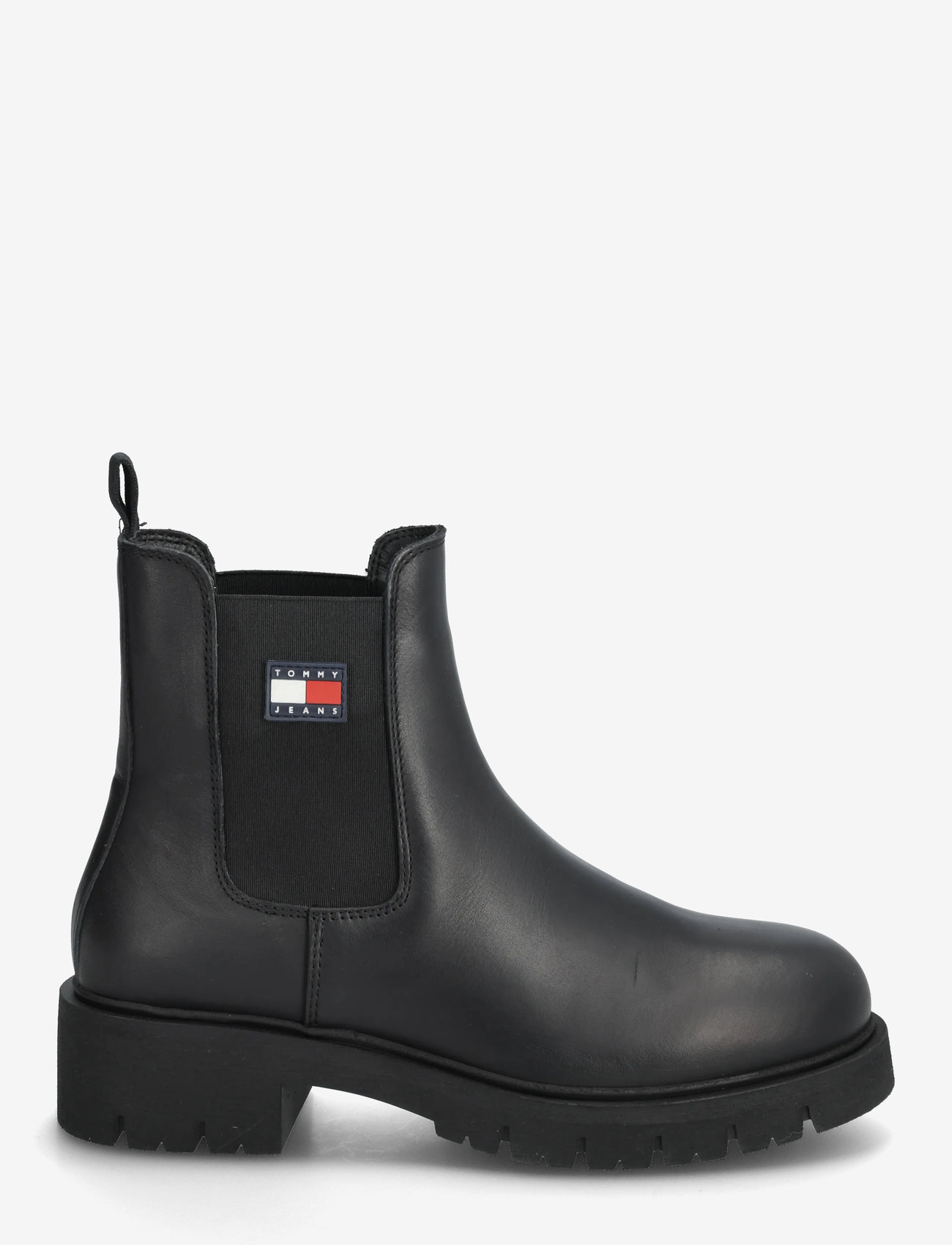 Tommy Hilfiger - TJW CHELSEA LEATHER BOOT - hverdags stil - black - 1