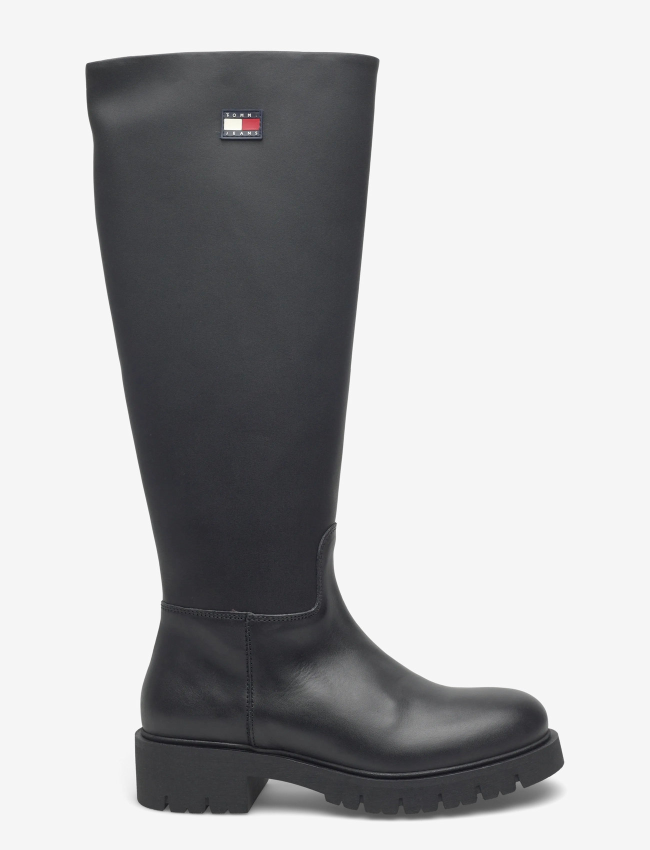 Tommy Hilfiger - TJW STRETCHY LONG SHAFT BOOT - knee high boots - black - 1