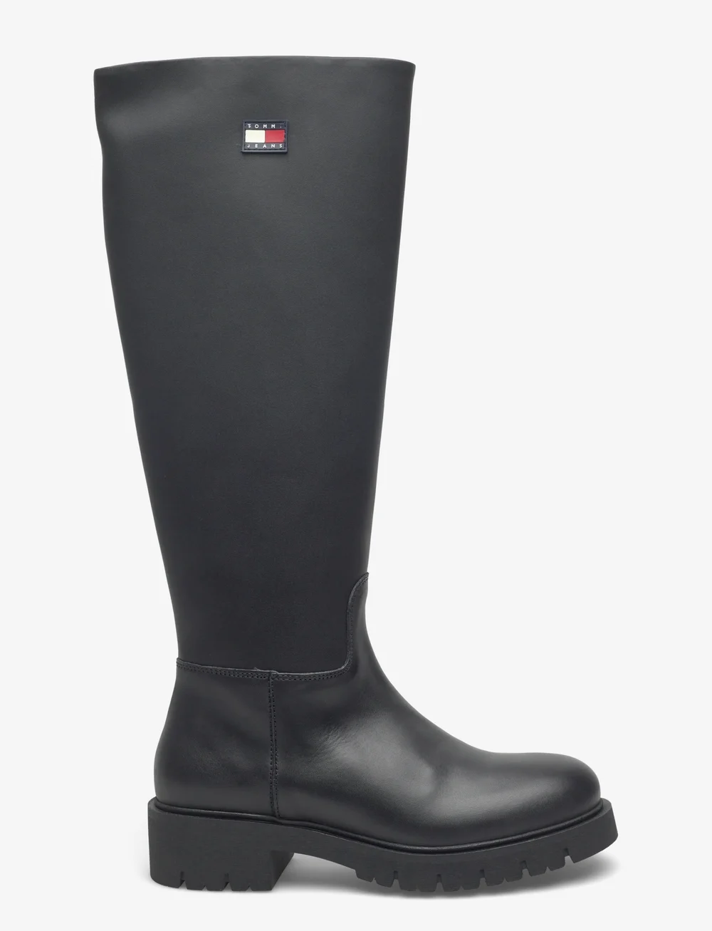 Tommy Hilfiger - TJW STRETCHY LONG SHAFT BOOT - kniehohe stiefel - black - 1