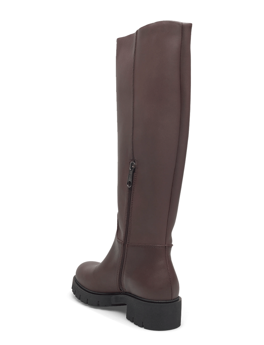 Tommy Hilfiger - TJW STRETCHY LONG SHAFT BOOT - põlveni saapad - dark mocha - 2
