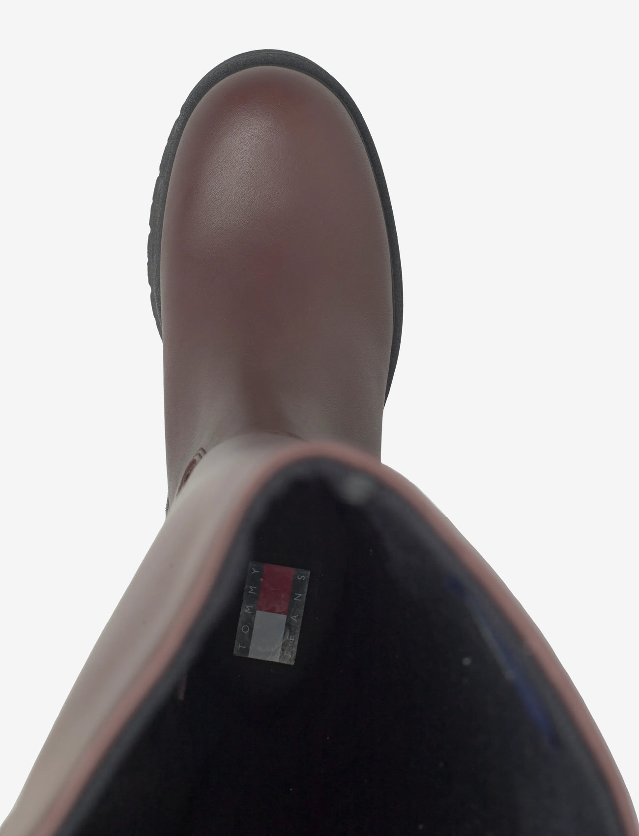 Tommy Hilfiger - TJW STRETCHY LONG SHAFT BOOT - langskaftede støvler - dark mocha - 3