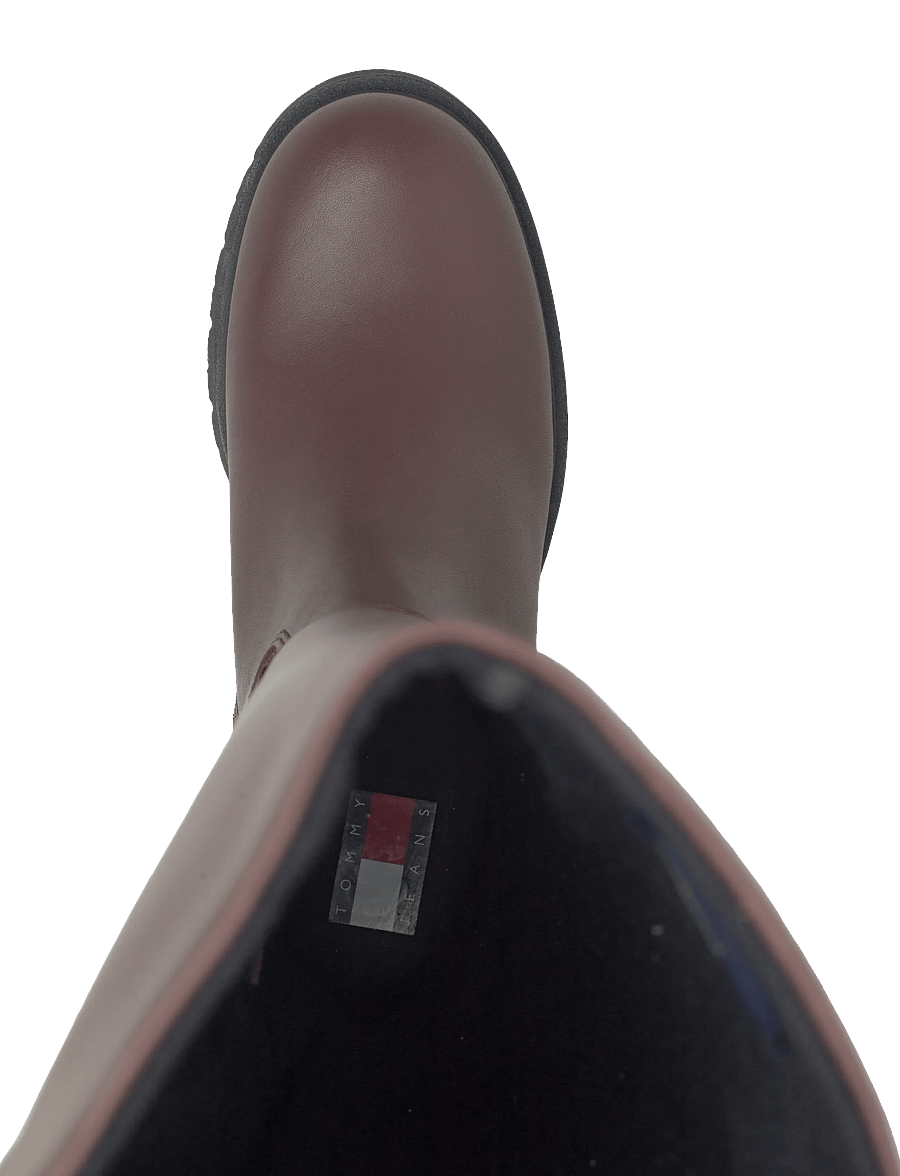 Tommy Hilfiger - TJW STRETCHY LONG SHAFT BOOT - põlveni saapad - dark mocha - 3