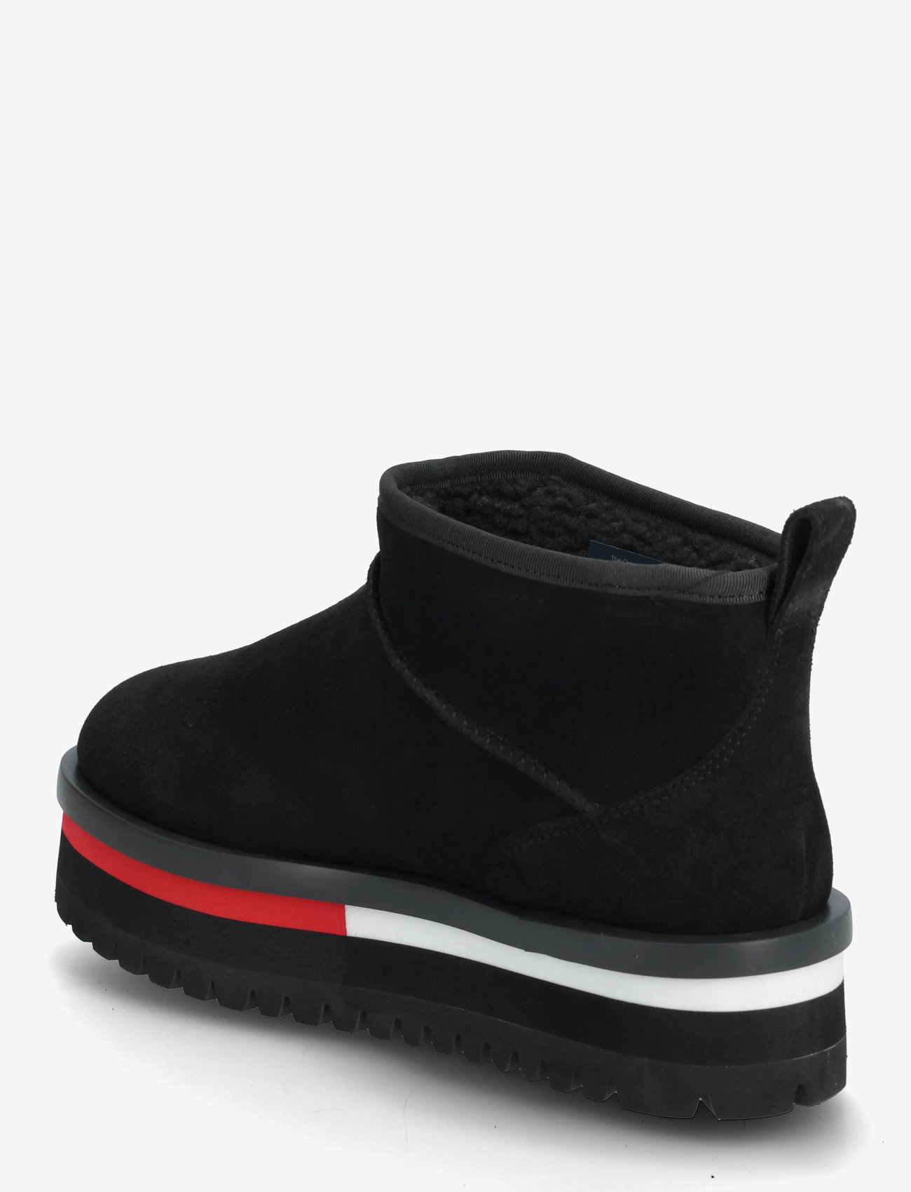 Tommy Hilfiger - TJW FLATFORM SNOW BOOT SUEDE - teddy boots - black - 2