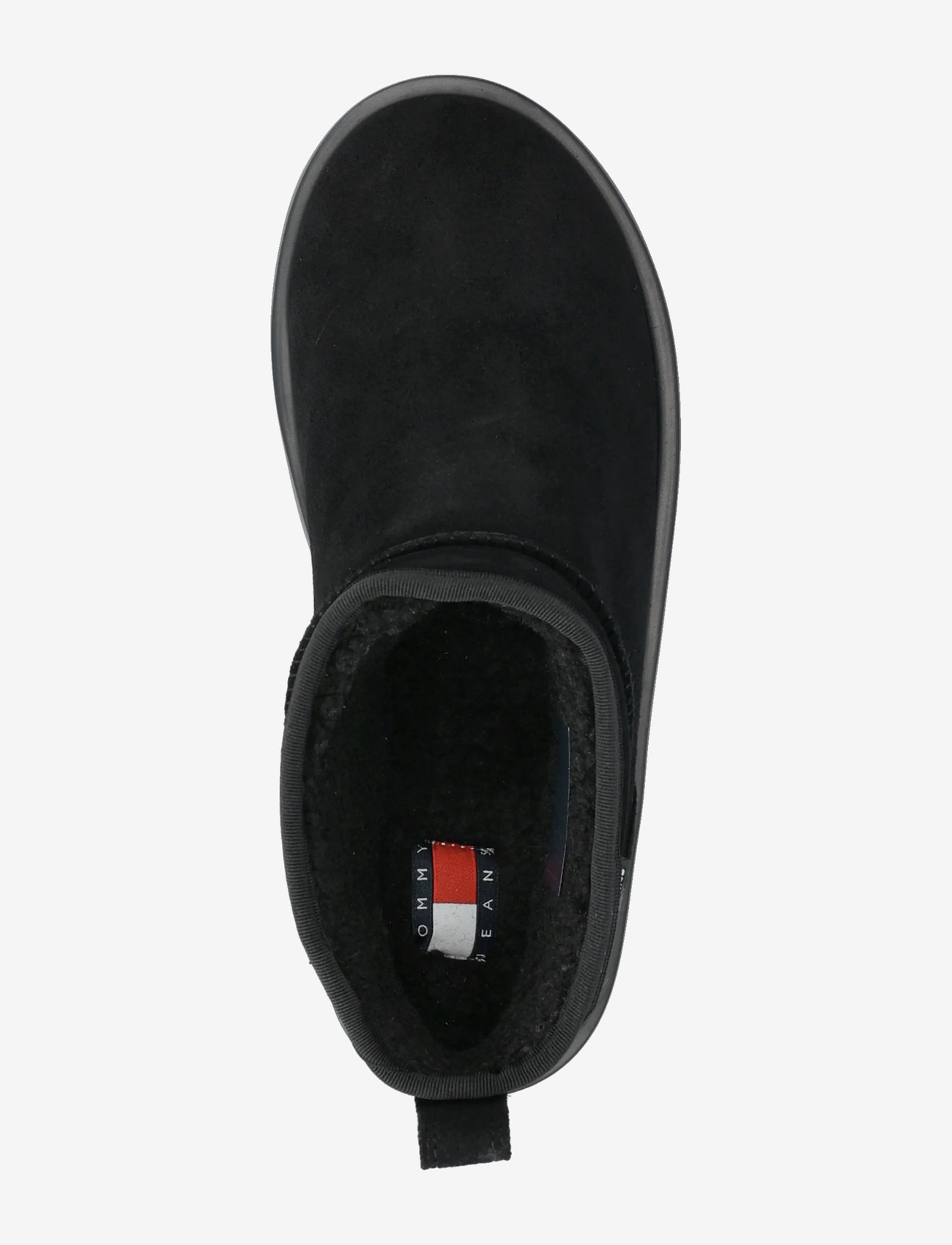 Tommy Hilfiger - TJW FLATFORM SNOW BOOT SUEDE - teddy boots - black - 3
