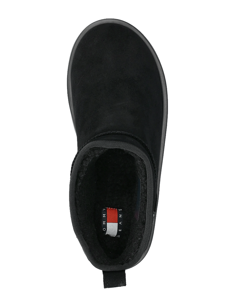 Tommy Hilfiger - TJW FLATFORM SNOW BOOT SUEDE - teddy boots - black - 3