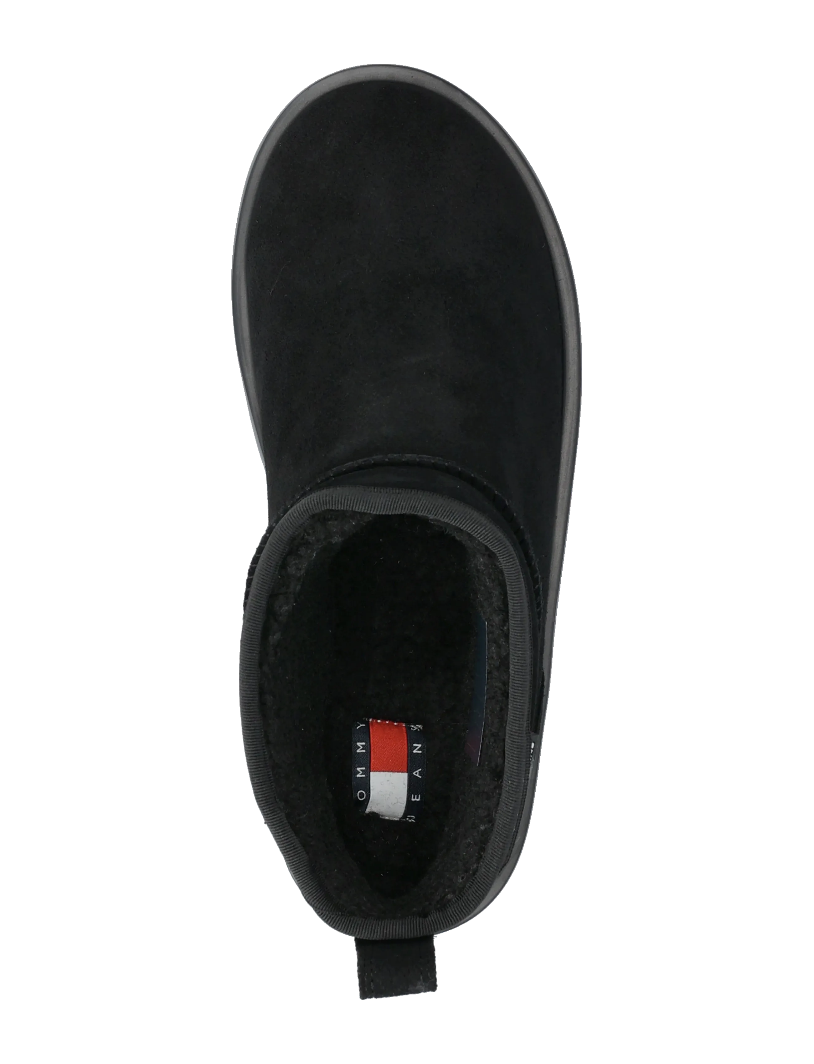 Tommy Hilfiger - TJW FLATFORM SNOW BOOT SUEDE - bottines doublés teddy - black - 3