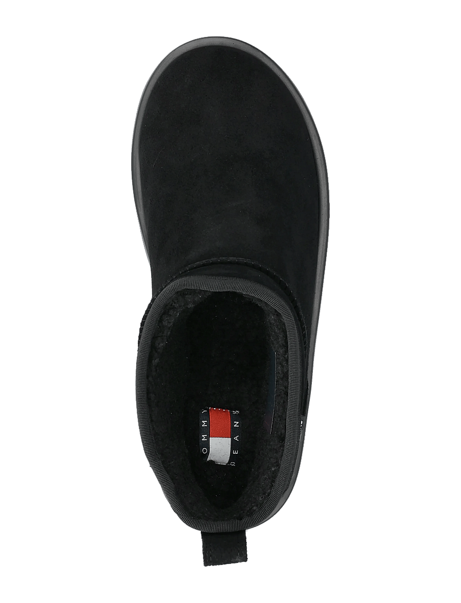 Tommy Hilfiger - TJW FLATFORM SNOW BOOT SUEDE - bottines doublés teddy - black - 3