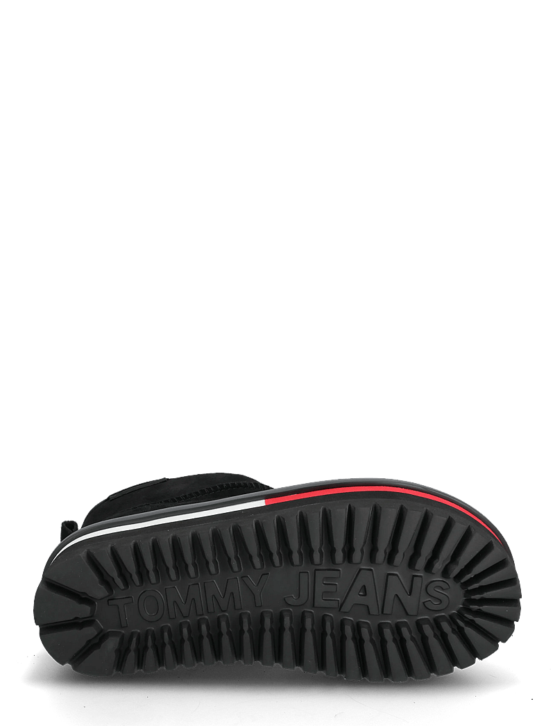 Tommy Hilfiger - TJW FLATFORM SNOW BOOT SUEDE - teddy boots - black - 4