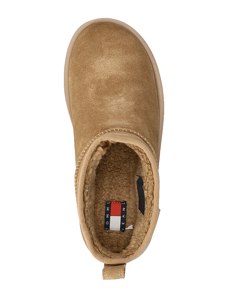 Tommy Hilfiger - TJW FLATFORM SNOW BOOT SUEDE - bamsestøvler - bronze twist - 3