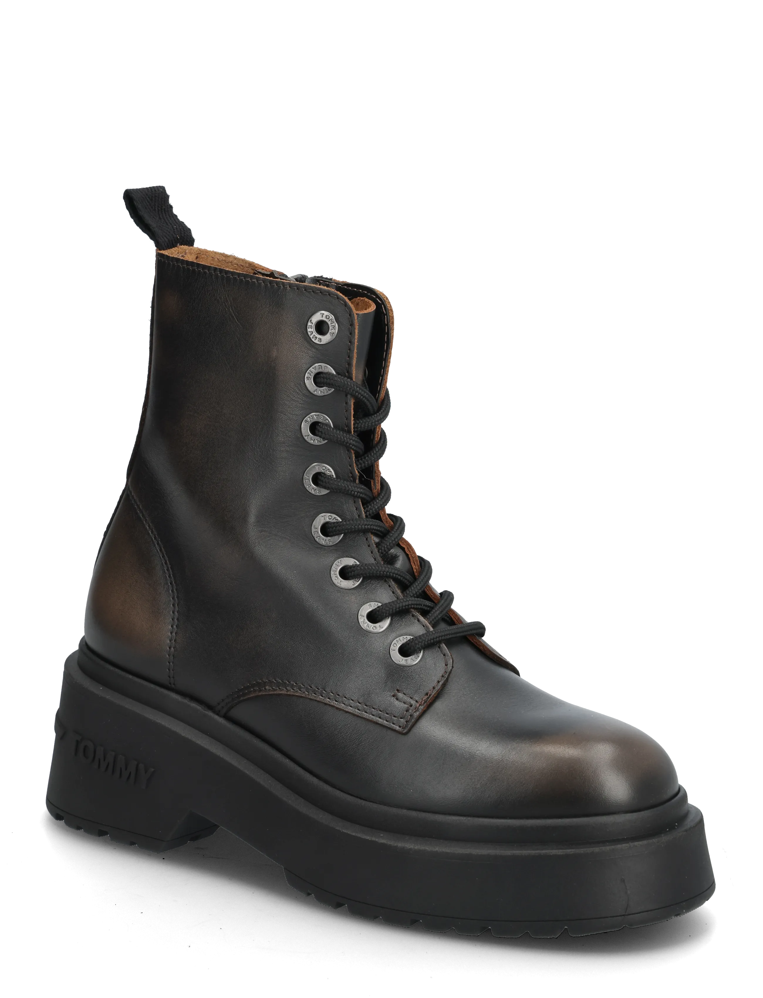 Tommy Hilfiger TJW CHUNKY RUGGED BOOT - Paeltega saapad - RICH ESPRESSO / brown