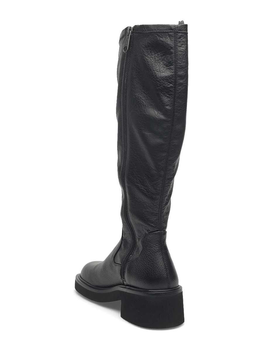 Tommy Hilfiger - TJW STRETCHY LONG BOOT - knähöga stövlar - black - 2