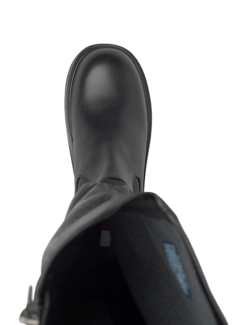 Tommy Hilfiger - TJW STRETCHY LONG BOOT - knähöga stövlar - black - 3