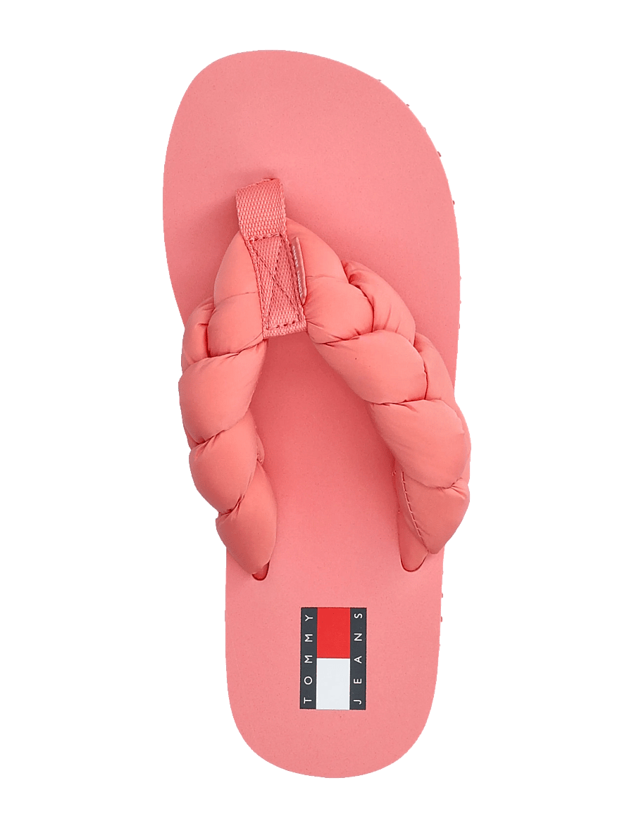 Tommy Hilfiger - BRAIDED NYLON THONG SANDAL - flip flops - enchanted pink - 3