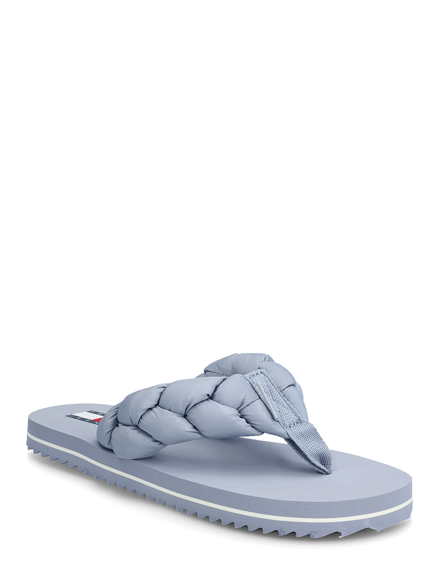 Tommy Hilfiger - BRAIDED THONG BEACH SANDAL - flip flops - soaring skies - 0