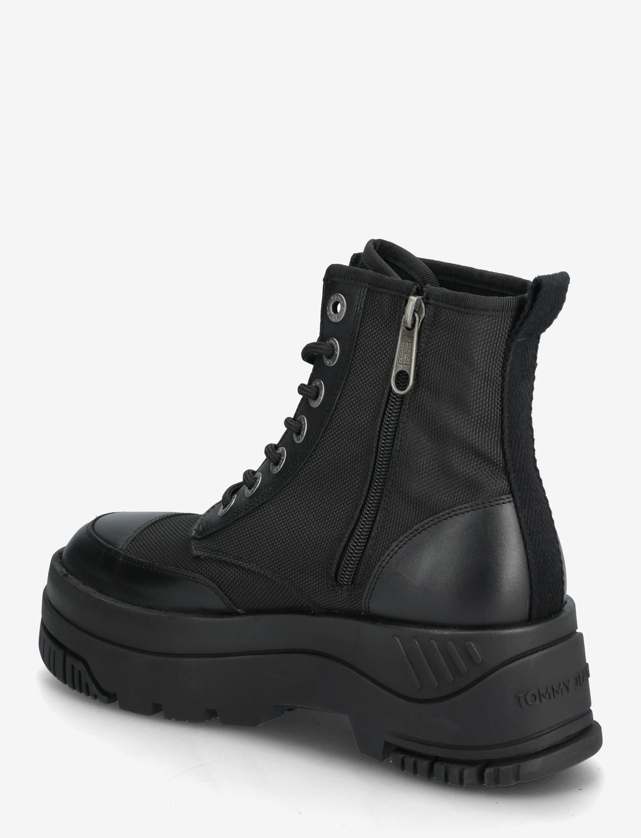 Tommy Hilfiger - TJW LACE UP FLATFORM BOOT - laced boots - black - 2