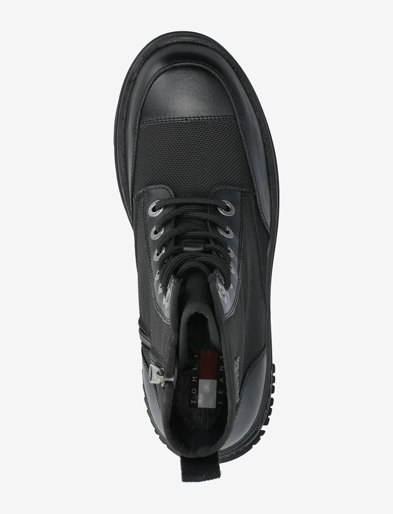 Tommy Hilfiger - TJW LACE UP FLATFORM BOOT - laced boots - black - 3