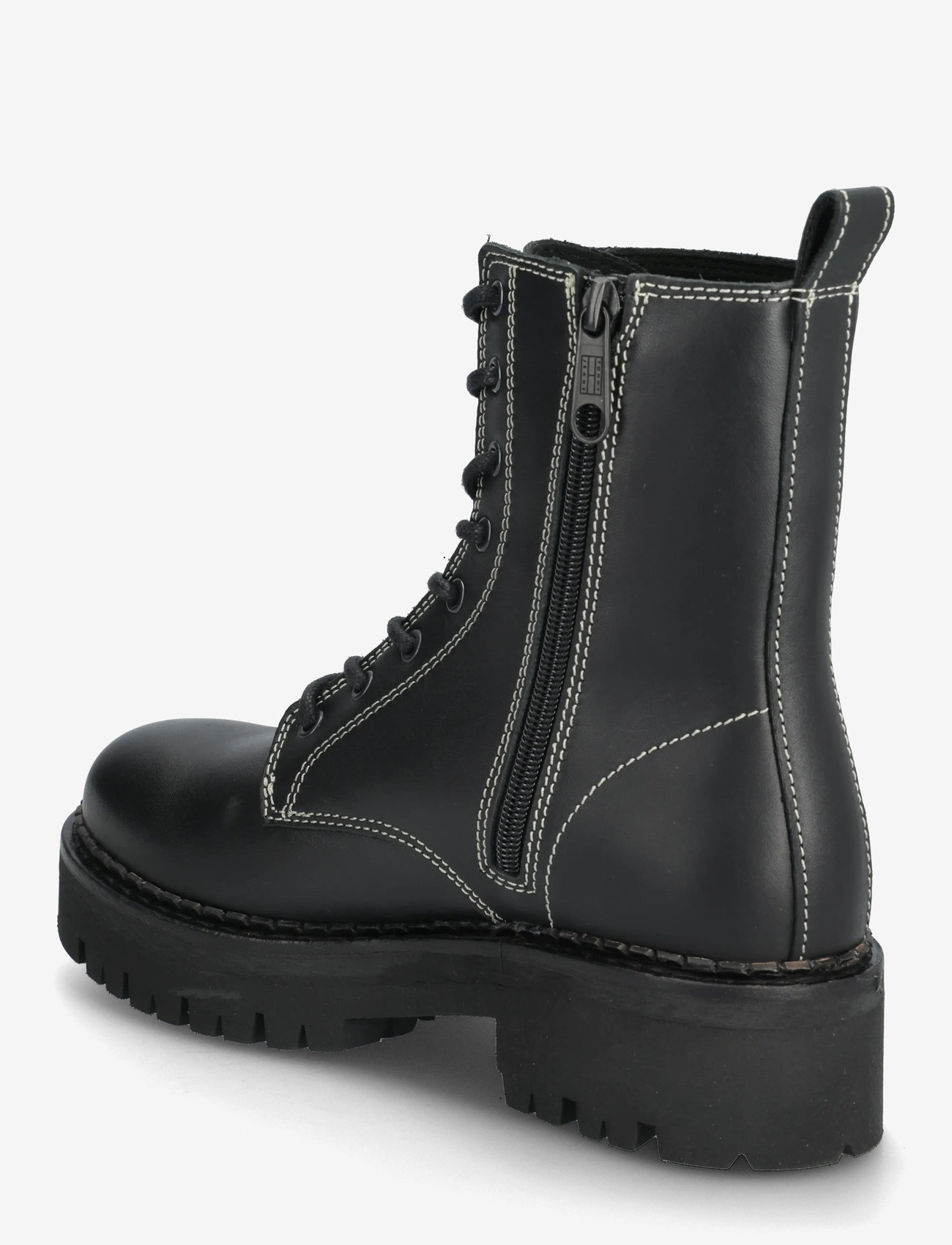 Tommy Hilfiger - TJW URBAN LACE UP BOOT - flat ankle boots - black - 2