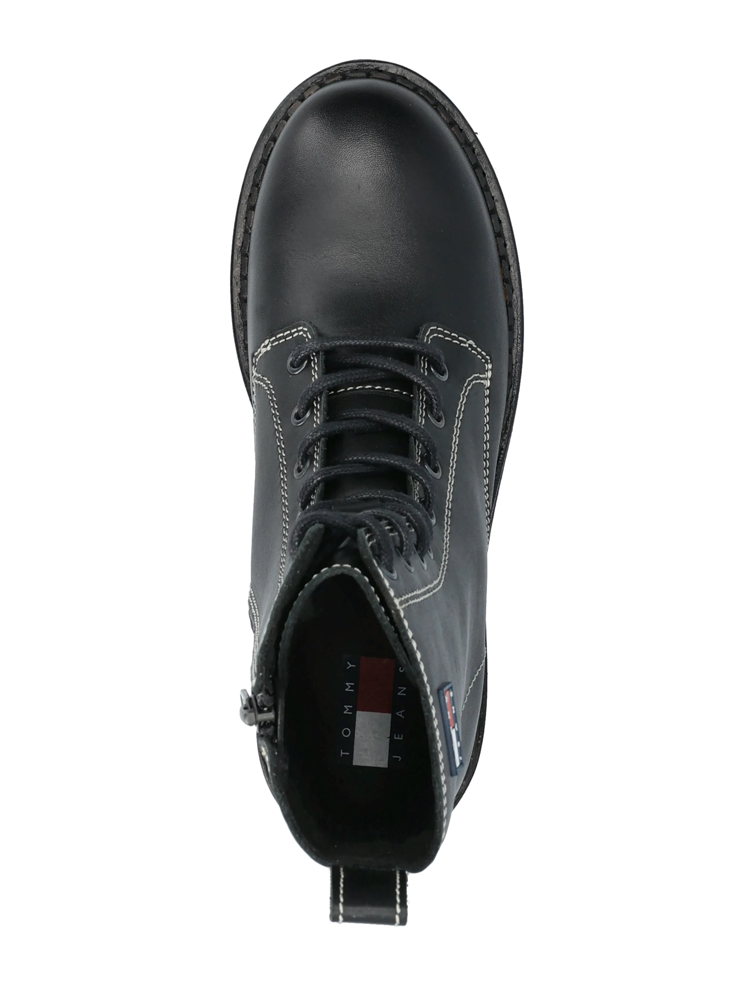 Tommy Hilfiger - TJW URBAN LACE UP BOOT - flache stiefeletten - black - 3