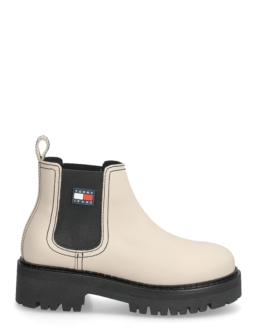 Tommy Hilfiger - TJW URBAN CHELSEA BOOT - flache stiefeletten - white clay - 2