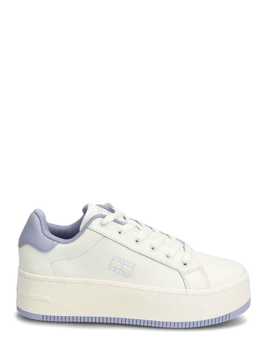 Tommy Hilfiger - TJW FLATFORM ESS MU - plateau-sneaker - ivory periwinkle dust - 1