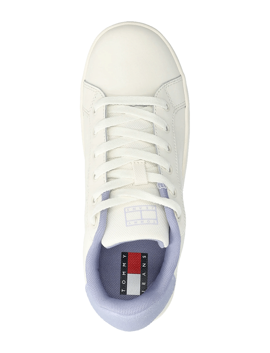 Tommy Hilfiger - TJW FLATFORM ESS MU - plateau-sneaker - ivory periwinkle dust - 3