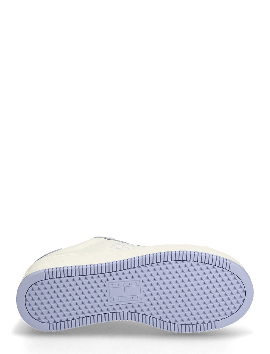 Tommy Hilfiger - TJW FLATFORM ESS MU - plateau-sneaker - ivory periwinkle dust - 4