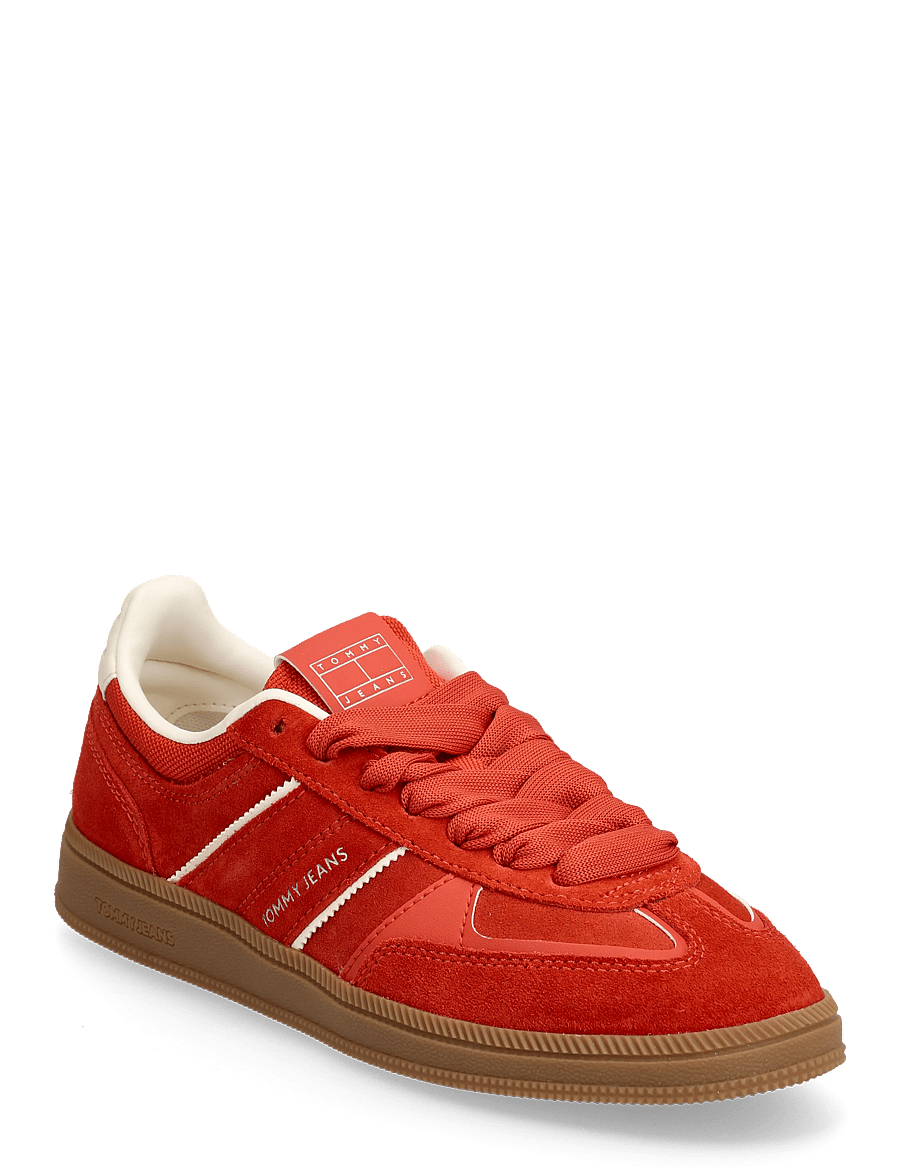Tommy Hilfiger - THE GREENWICH EDGE SUEDE - niedrige sneaker - holiday orange - 0