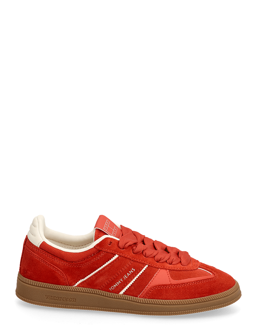 Tommy Hilfiger - THE GREENWICH EDGE SUEDE - niedrige sneaker - holiday orange - 1