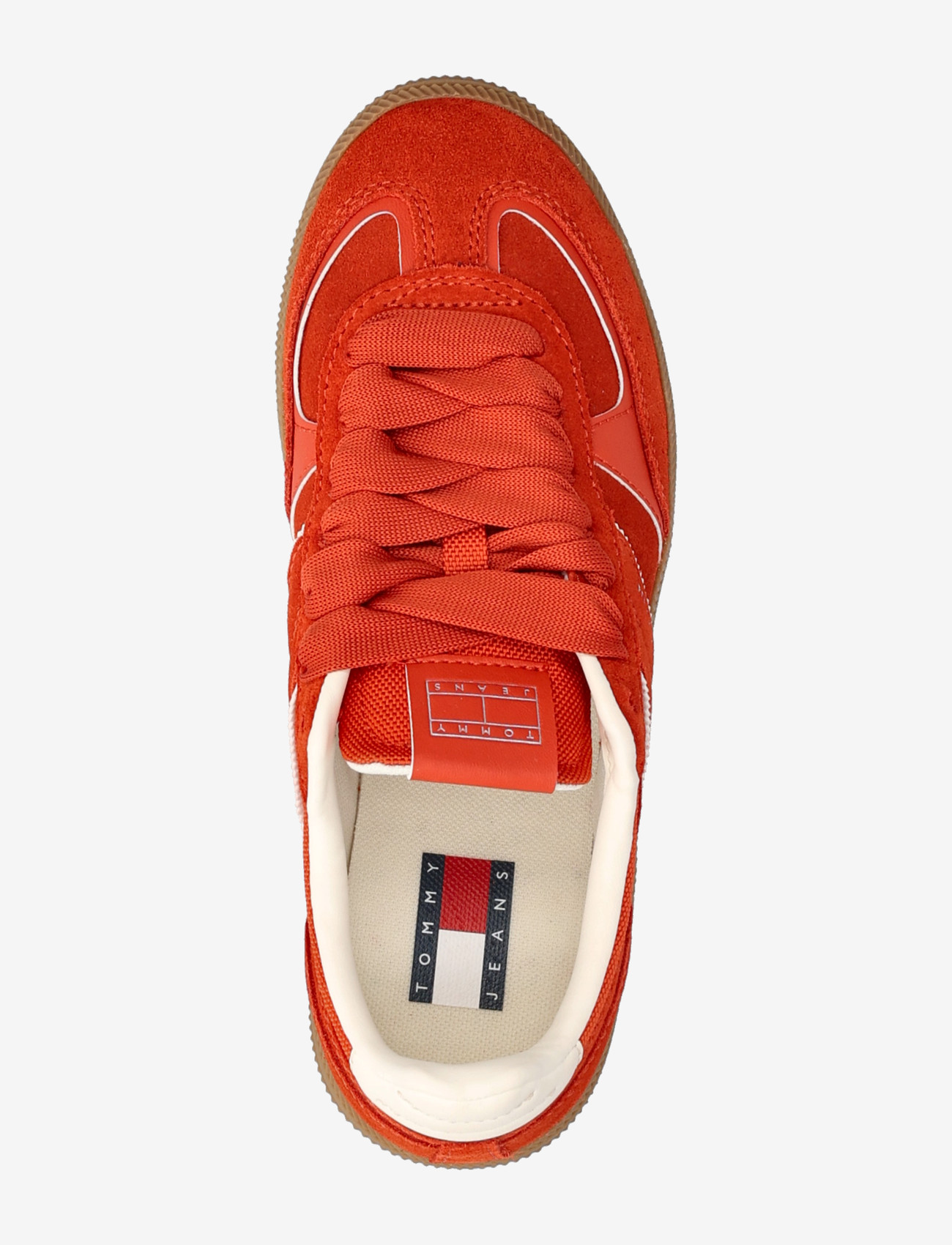 Tommy Hilfiger - THE GREENWICH EDGE SUEDE - low top sneakers - holiday orange - 3