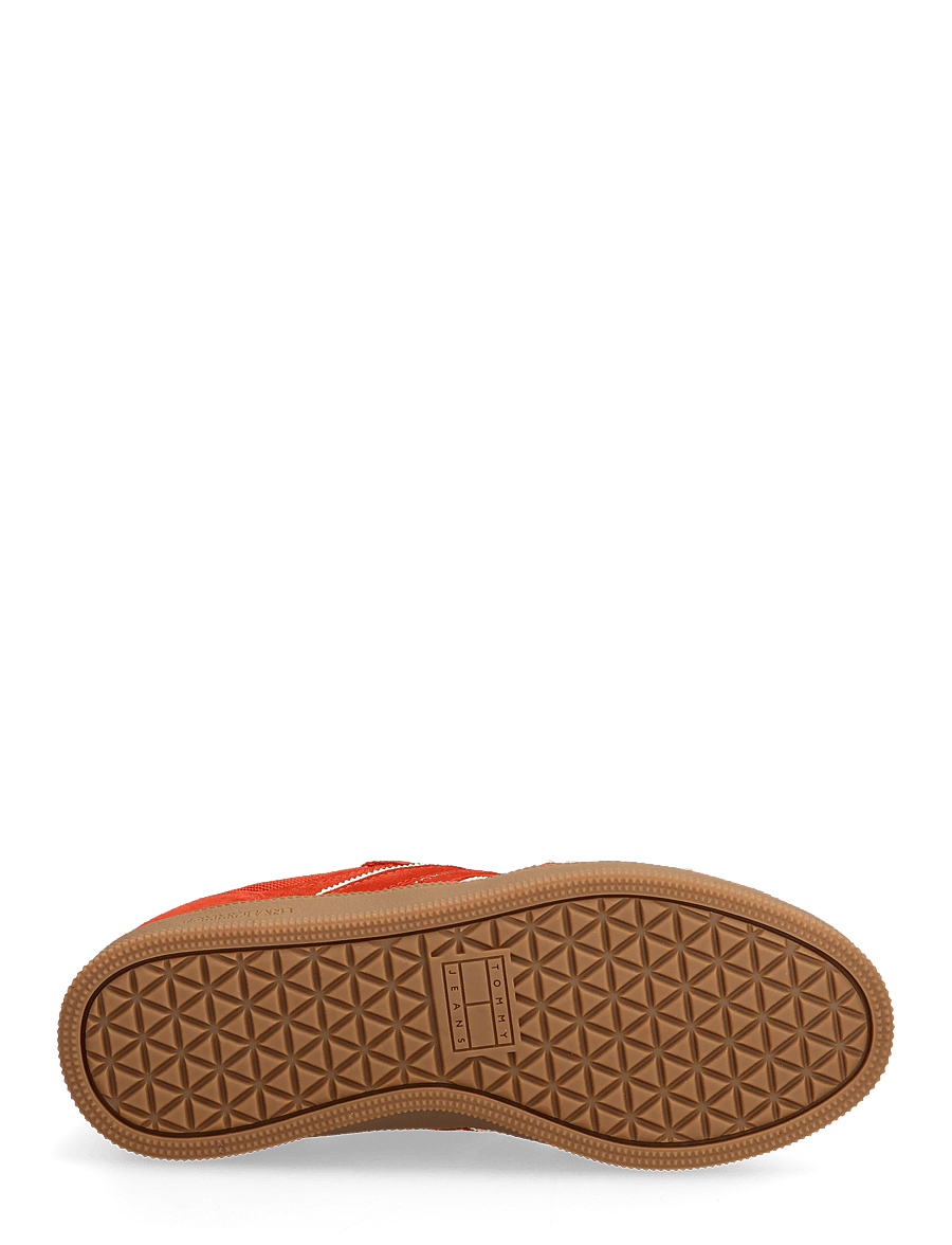 Tommy Hilfiger - THE GREENWICH EDGE SUEDE - niedrige sneaker - holiday orange - 4