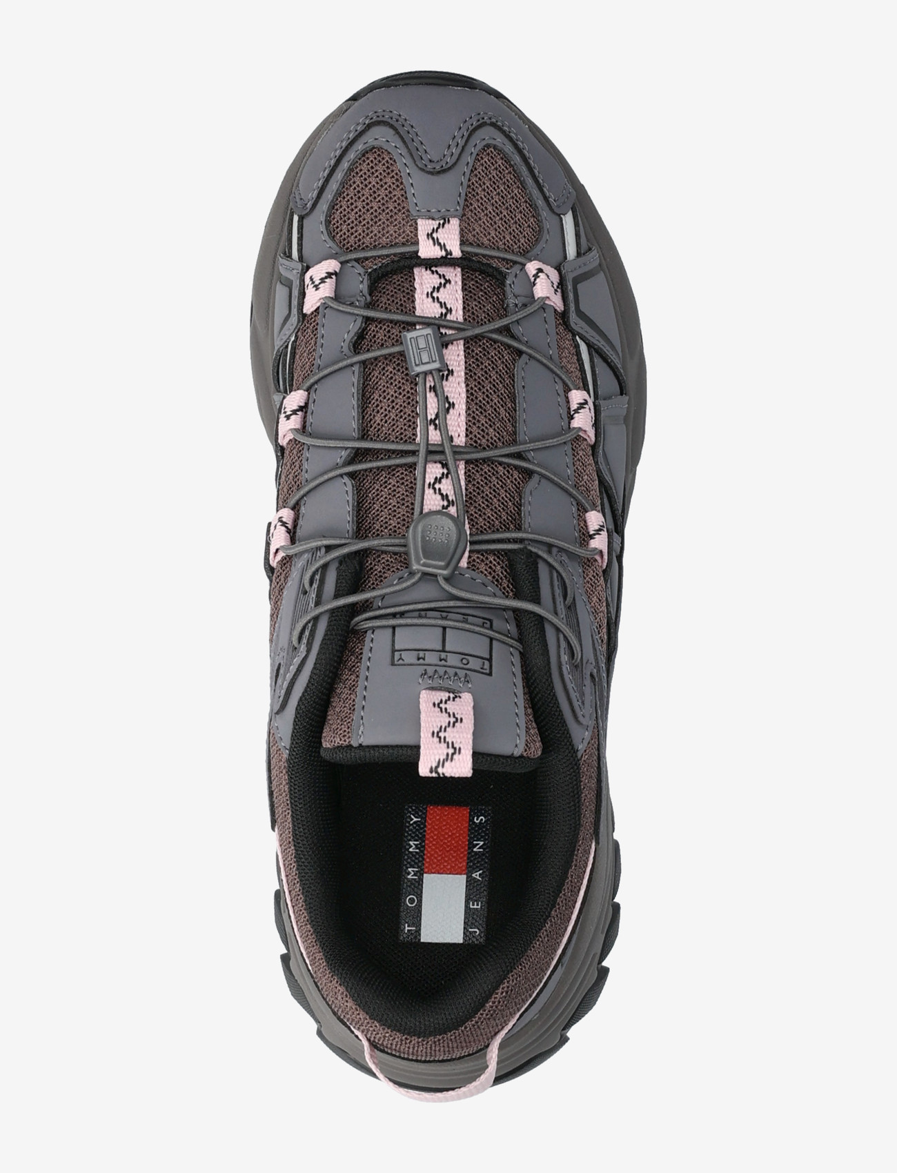 Tommy Hilfiger - TJW OUTDOOR RUNNER - låga sneakers - washed black - 3