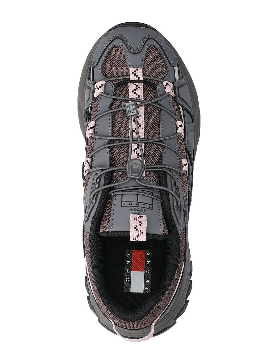 Tommy Hilfiger - TJW OUTDOOR RUNNER - madala säärega tossud - washed black - 3